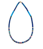 Lapis, Opal + Hot Pink Necklace