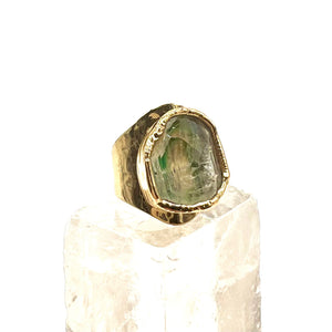 Grey Opal Cuff Ring
