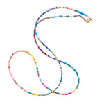Quadruple Wrap Bracelet - Multi Stone